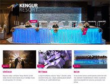 Tablet Screenshot of kengurresort.com